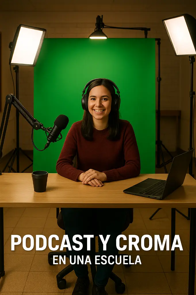 Micrófono, cámara… ¡Acción! Aprende a integrar el podcast y croma en el aula